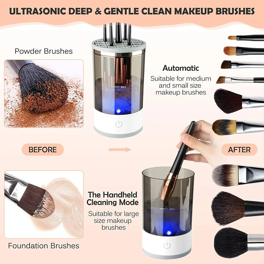 New electric makeup tool cleaner automatic USB charging type