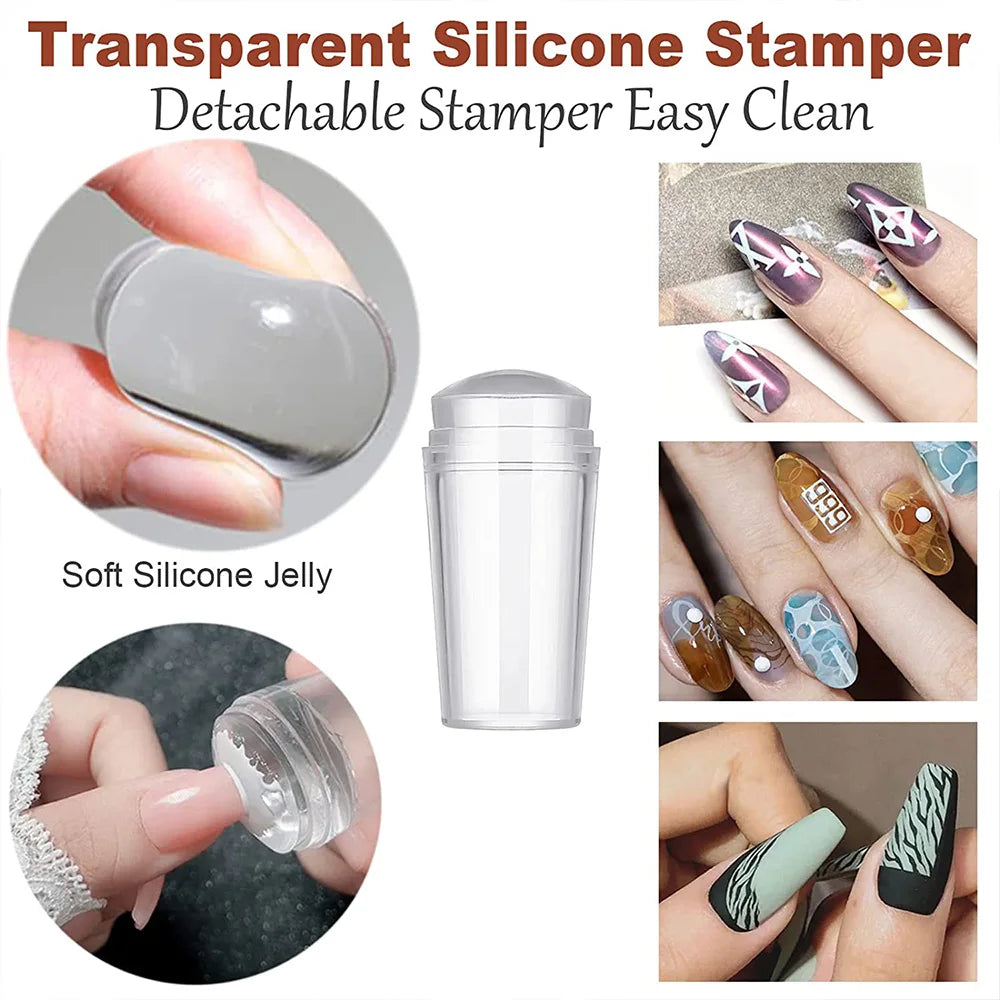 Nailtip Styling Nail Art Jelly Stamp